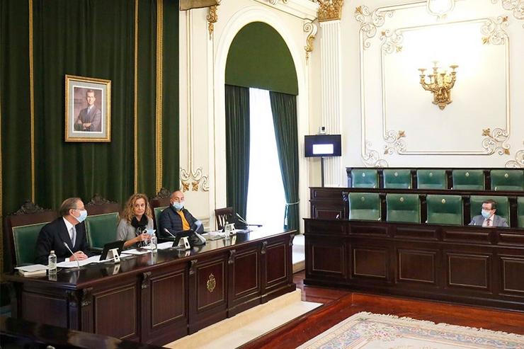 Pleno da Deputación de Pontevedra. DEPUTACIÓN DE PONTEVEDRA 