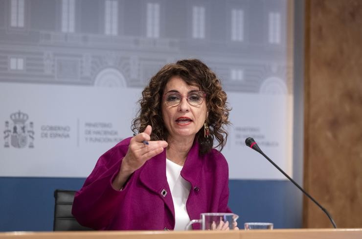 A ministra de Facenda e Función Pública, María Jesús Montero.. Alberto Ortega - Europa Press / Europa Press