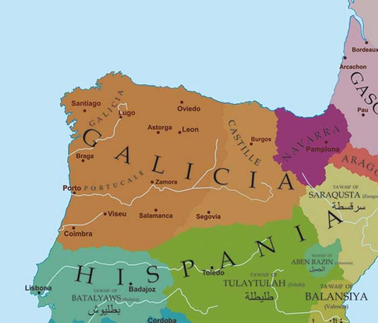 Antigo Reino de Galicia, o Regnum totus gallaecia / intecmar.org