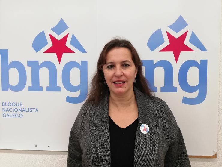 A portavoz do BNG en Europa, Ana Miranda 