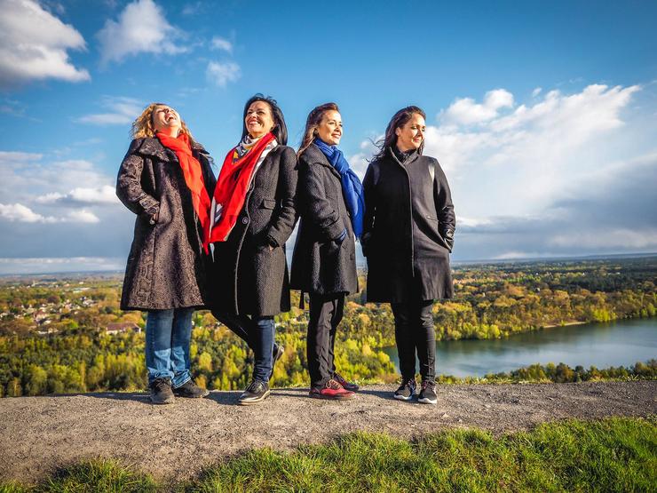 O grupo de cantareiras belga Ialma regresa a Galicia.