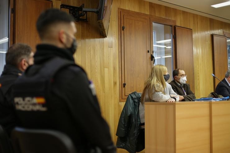 A nai da nena Desirée, durante unha sesión do xuízo.. Carlos Castro - Europa Press / Europa Press
