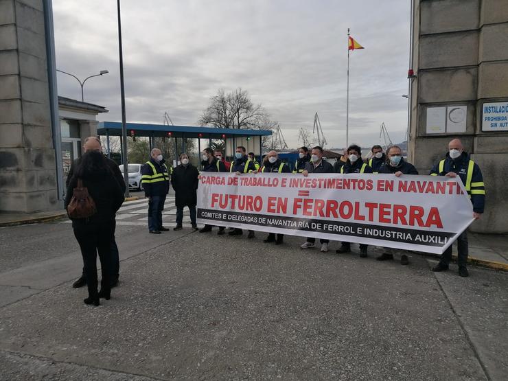 O comité de empresa de Navantia Ferrol asegura que o estaleiro "queda obsoleto". / Europa Press