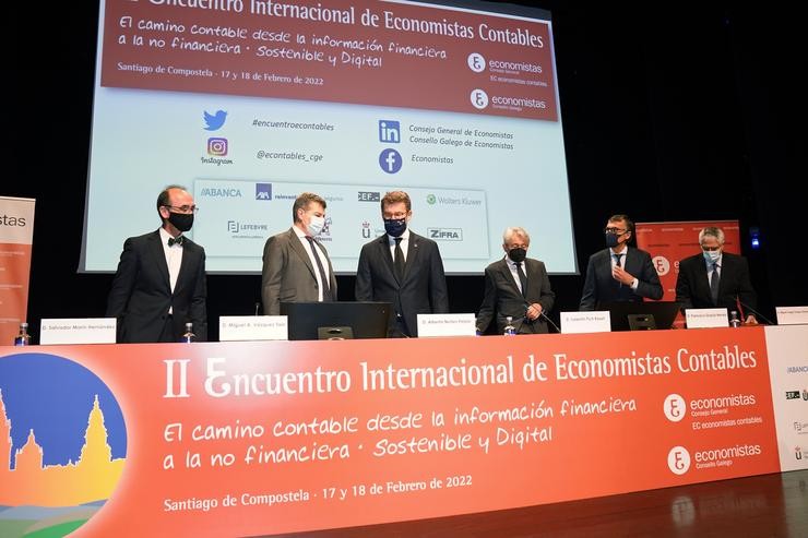 Inauguración II Atopo de Economistas Contables. CONSELLO GALEGO DE ECONOMISTAS 