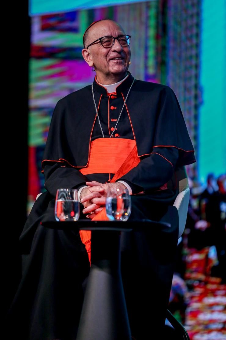Arquivo - O cardeal e presidente da Conferencia Episcopal Española, Juan José Omella. Ricardo Rubio - Europa Press - Arquivo