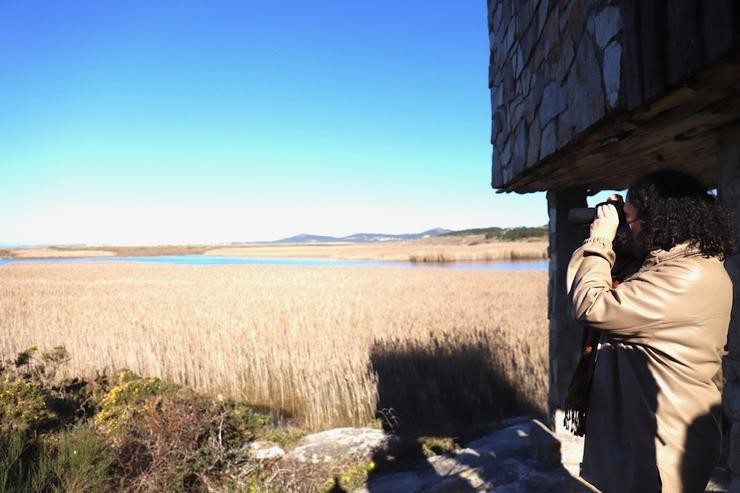 A Directora Xeral de Patrimonio Natural visita a Lagoa de Vixán.. XUNTA 