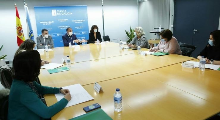 Reunión de SATSE con dirixentes do departamento de Sanidade.. XUNTA / Europa Press