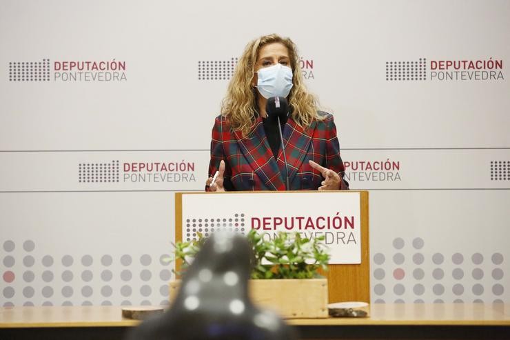 A presidenta da Deputación de Pontevedra, Carmela Silva. RAFA ESTEVEZ/DEPUTACIÓN DE PONTEVEDRA / Europa Press