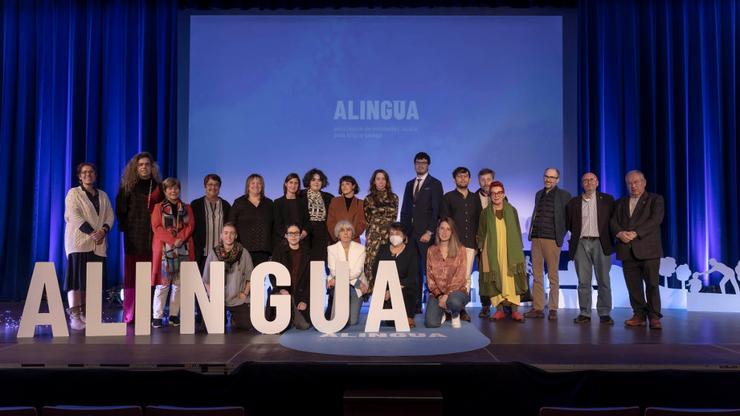Presentación de Alinguar, unha entidade na que participan distintos concellos galegos 