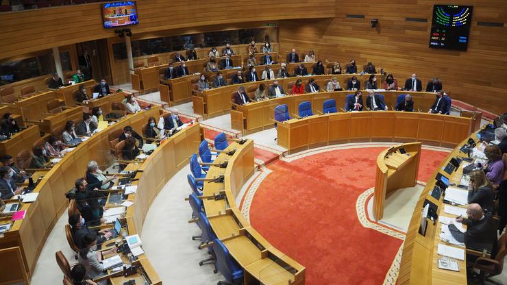 Votación do Parlamento de Galicia/ Europa Press 