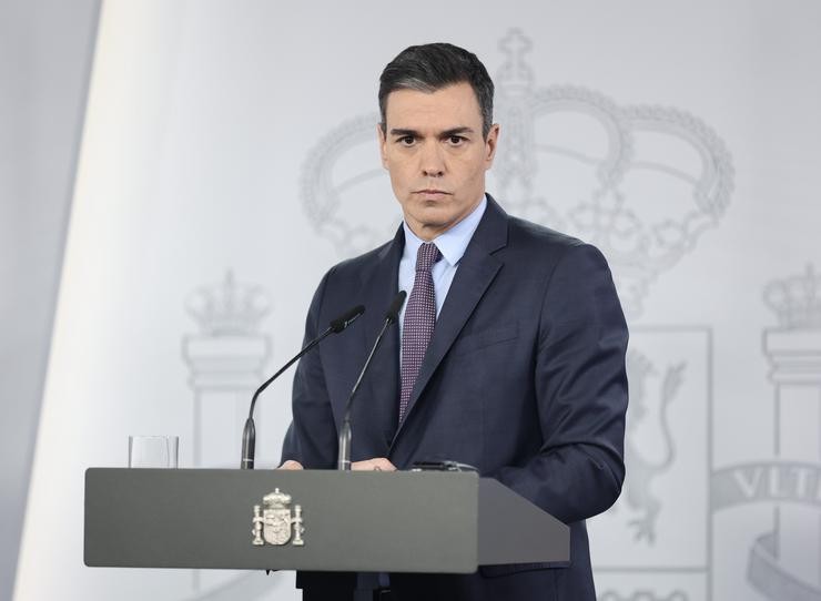 O presidente do Goberno, Pedro Sánchez. EUROPA PRESS/E. Parra. POOL - Europa Press