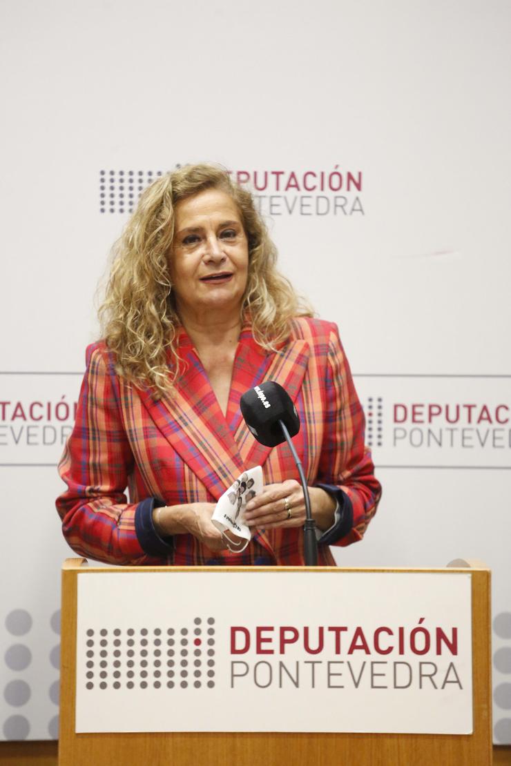 A presidenta da Deputación de Pontevedra, Carmela Silva / Deputación de Pontevedra. 