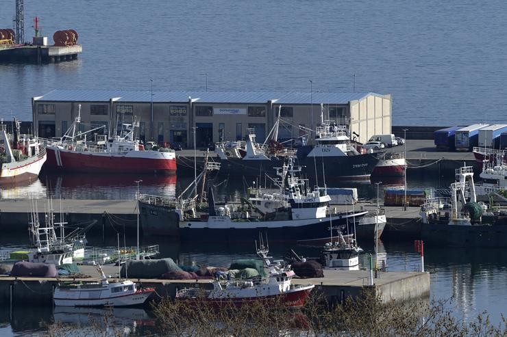 Barcos pesqueiros no porto da Coruña. M. Dylan - Europa Press 