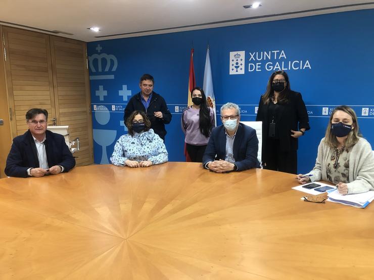 Reunión coa Xunta de membros de FEGAES 