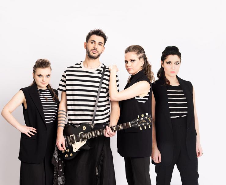 O músico Alvan e o trío vocal Ahez que representarán a Francia en Eurovisión con música en bretón / eurovision.spain.com