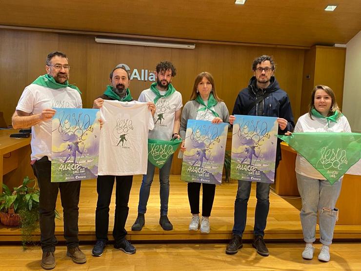 Presentación da 'Festa do Boi de Allariz 2022'. Foto: Prensa Concello de Allariz