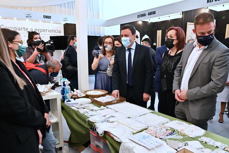 Inauguración da 31 edición da Mostra de Encaixe de Camariñas. TORRECILLA 