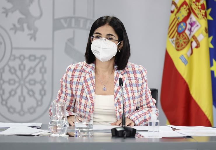 A ministra de Sanidade, Carolina Darias. Eduardo Parra - Europa Press
