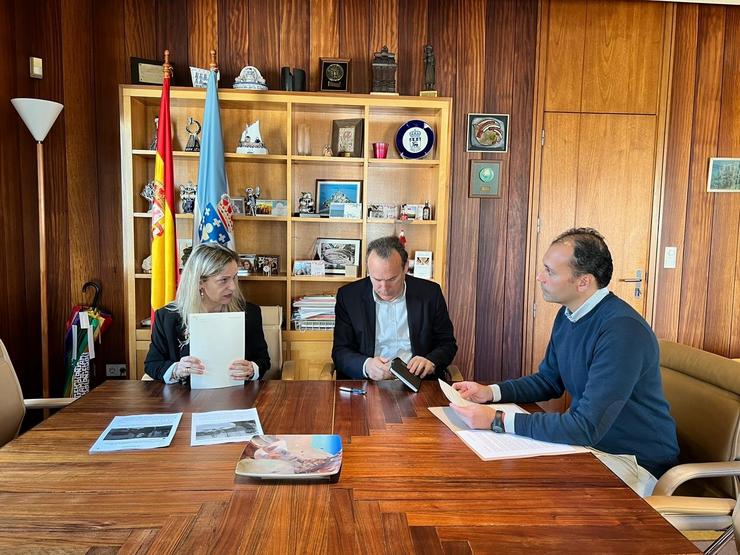 Rolando Figueroa Martínez, membro do principal partido opositor venezolano, nunha entrevista coa valedora do Pobo, María Dolores Fernández Galiño / Europa Press.