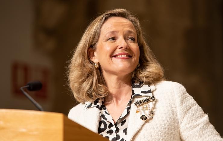 A vicepresidenta primeira do Goberno e ministra de Asuntos Económicos e Transformación Dixital, Nadia Calviño / Jorge Armestar - Europa Press.