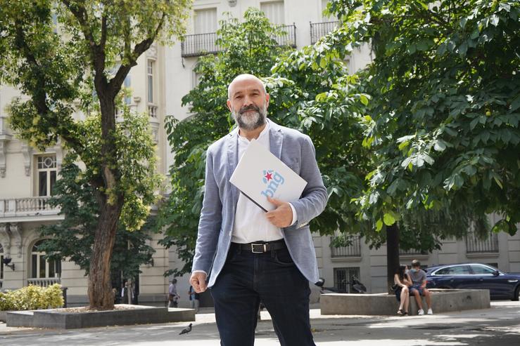 O deputado do BNG no Congreso, Néstor Rego 