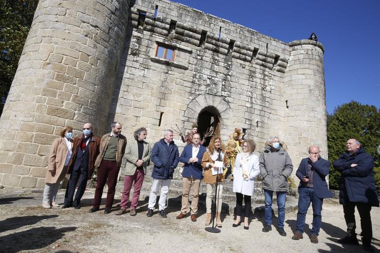 Inauguración da musealización do Castelo de Sobroso.. RAFA ESTEVEZ / Europa Press