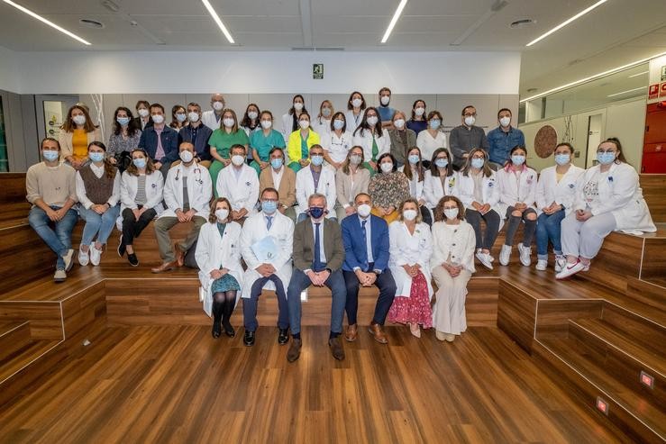 Rueda visita o grupo de investigación GenVip, do IDIS.. DAVID CABEZÓN @ XUNTA DE GALICIA 