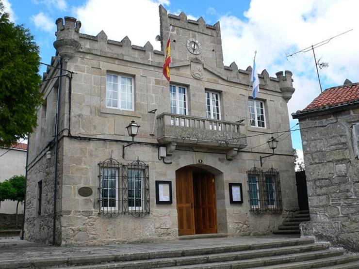 Casa do Concello de Rodeiro, en Pontevedra 