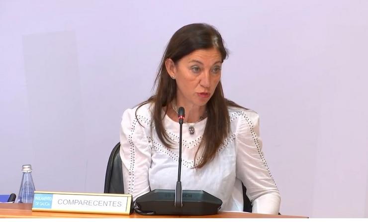 A directora xeral de Relacións Laborais, Elena Mancha,. CAPTURA / Europa Press