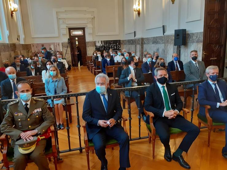 O delegado do Goberno no acto de de  apertura do ano xudicial no Tribunal Superior de Xustiza de Galicia.. DELEGACIÓN DO GOBERNO 