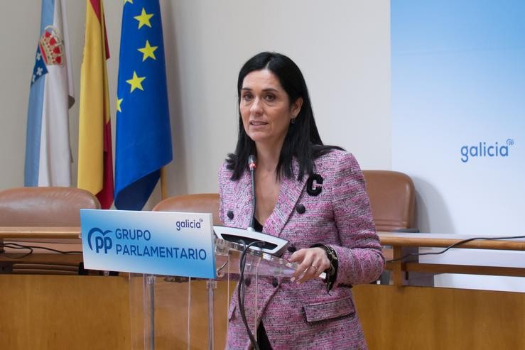 A viceportavoz do grupo do PPdeG e secretaria xeral do PP galego, Paula Prado. PPDEG / Europa Press