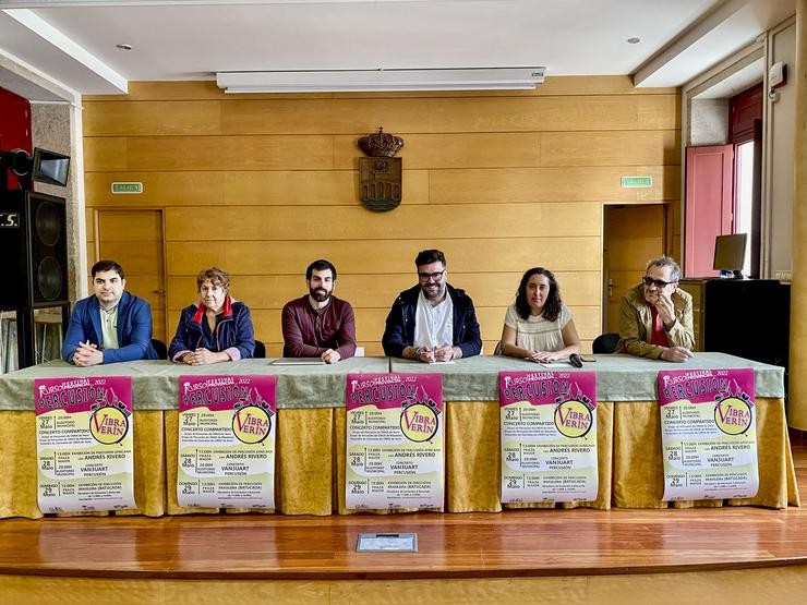 Presentación do festival 'Vibra Verín'. Foto: Prensa Concello de Verín.