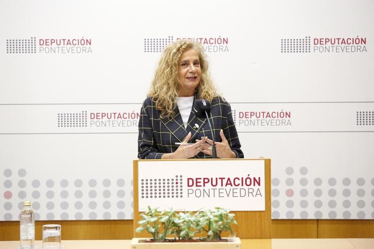 A presidenta da Deputación de Pontevedra, Carmela Silva / Rafa Estévez - Deputación de Pontevedra.