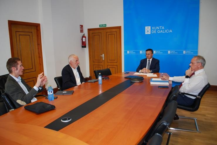 A Xunta mantén unha xuntanza con Capsa / Xunta de Galicia