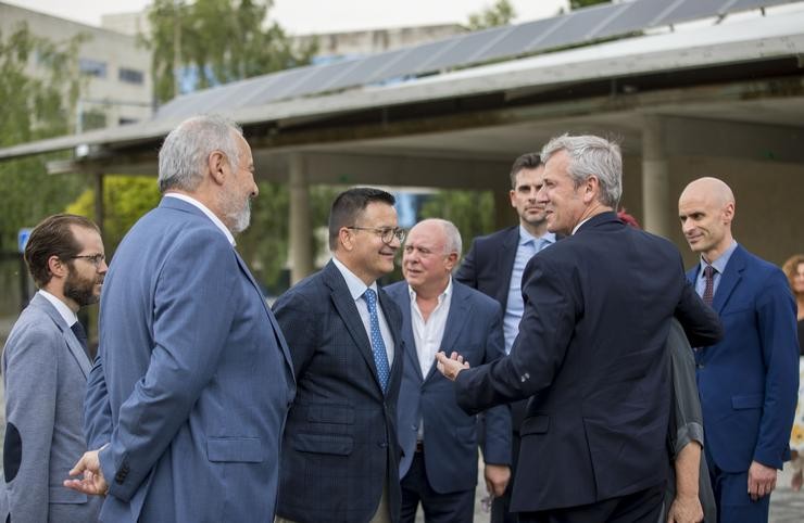 O titular do Goberno galego, Alfonso Rueda, na XII Asemblea Xeral do Clúster da Madeira e do Deseño 