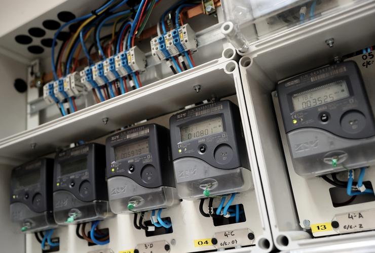 Contadores eléctricos dun edificio / Eduardo Parra - Europa Press 
