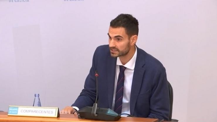 O director xeral de Planificación Enerxética e Recursos Naturais, Pablo Fernández Vila, no Parlamento / Europa Press - Arquivo