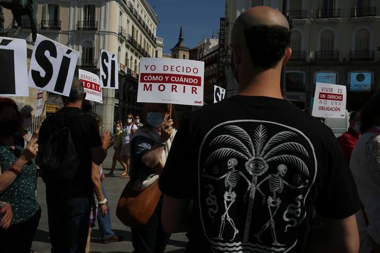 Arquivo - Concentración de Dereito a Morrer Dignamente. Cézaro De Luca - Europa Press - Arquivo / Europa Press