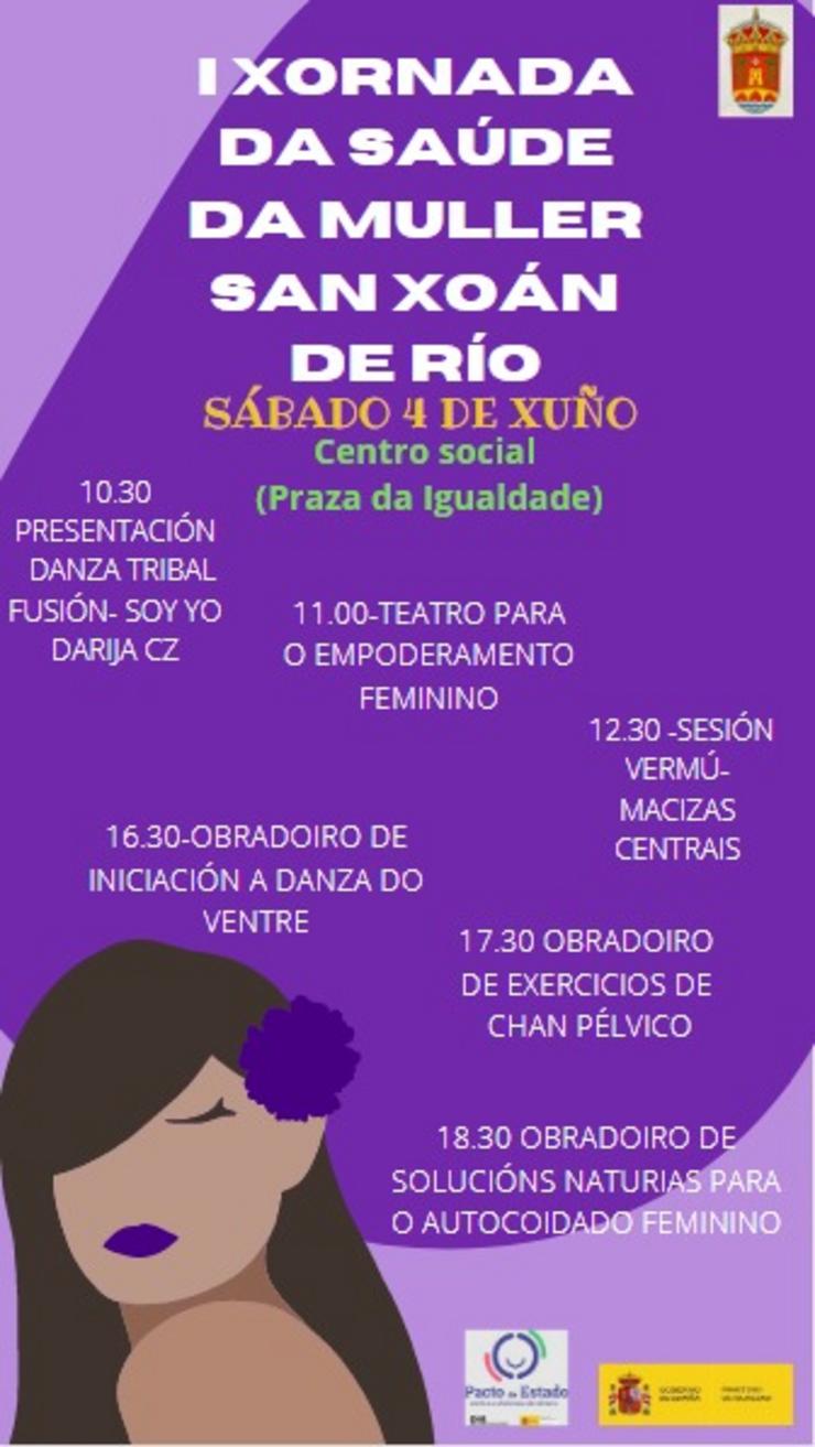 Cartel de actividades.