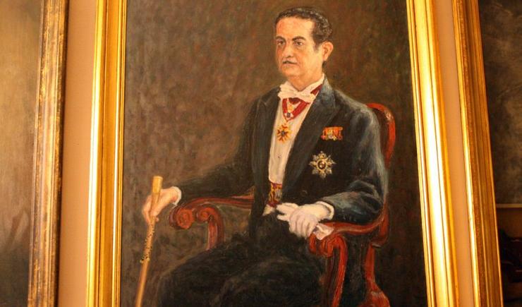 Sergio Peñamaría de Llano, ex militar e alcalde franquista da Coruña / FB Concello A Coruña