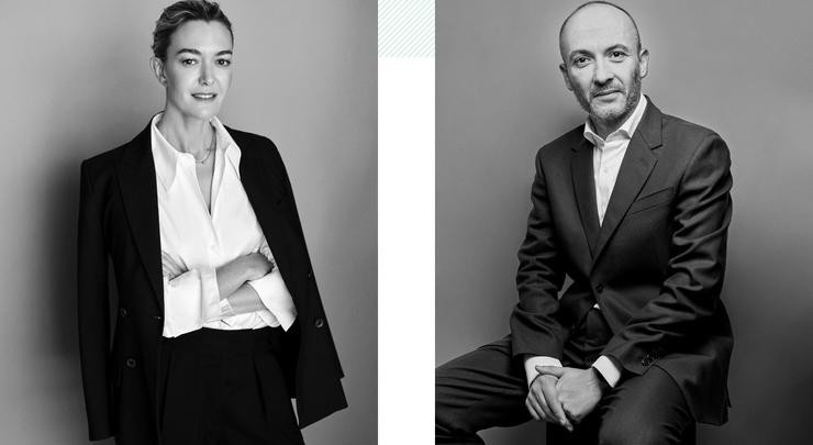 Arquivo - Marta Ortega Pérez, presidenta de Inditex, e Óscar García Maceiras, conselleiro delegado do grupo. INDITEX - Arquivo / Europa Press