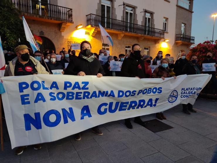 Manifestación da Plataforma Galega contra a OTAN 