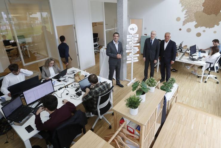 SDG Group inaugura un centro en Santiago. XUNTA / Europa Press