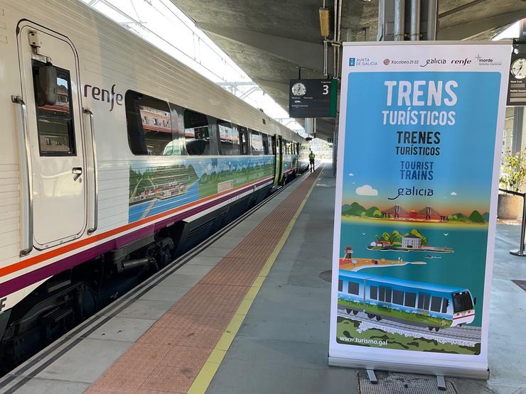 Presentación da novena tempada dos Trens Turísticos de Galicia. XUNTA DE GALICIA / Europa Press
