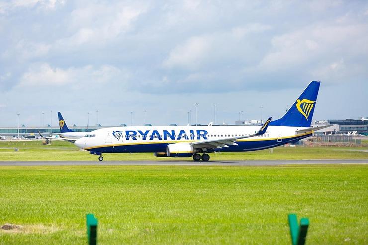 Avión de Ryanair. DEPUTACIÓN DE MÁLAGA - Arquivo 