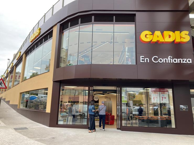 Supermercado Gadis en Oleiros. GADIS