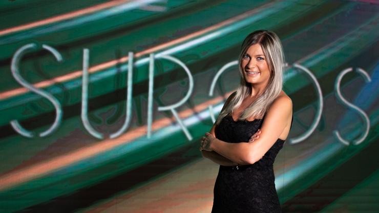 Arquivo - A xornalista Cristina Carro, directora e presentadora de 