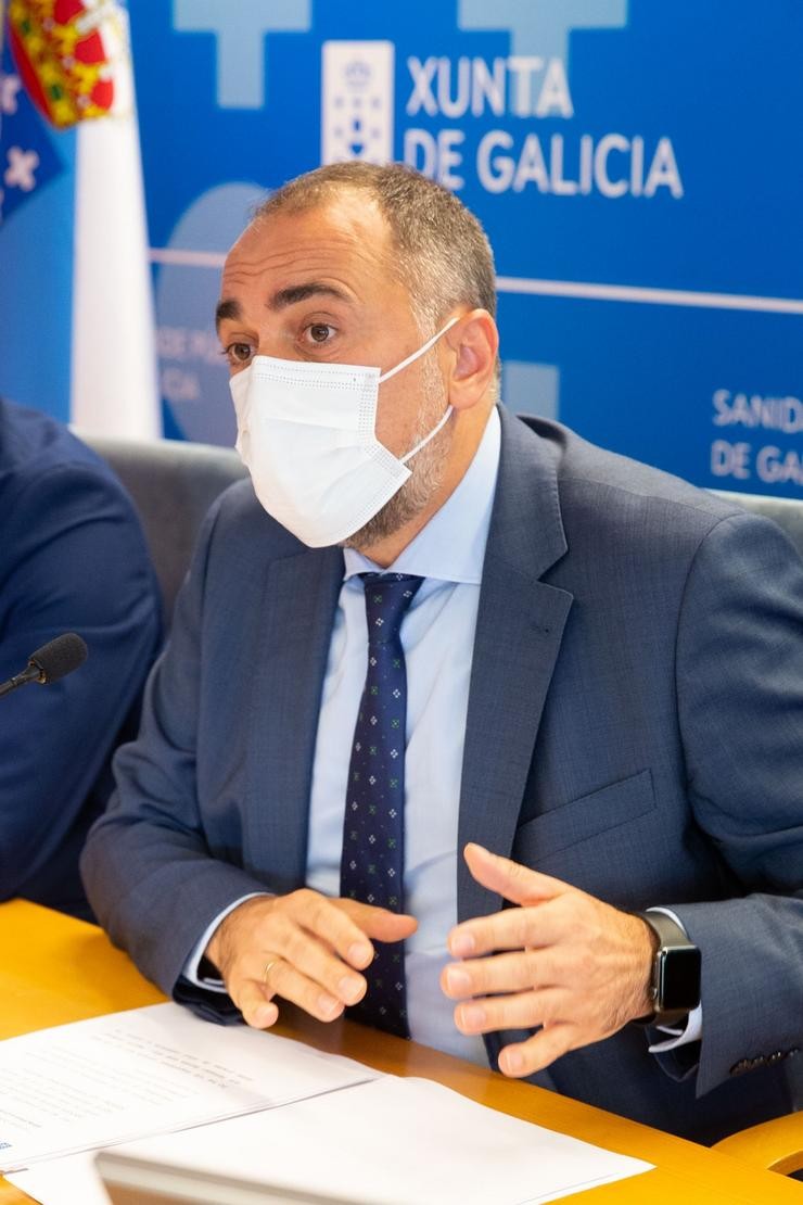 O conselleiro de Sanidade, Julio García Comesaña.. XUNTA / Europa Press