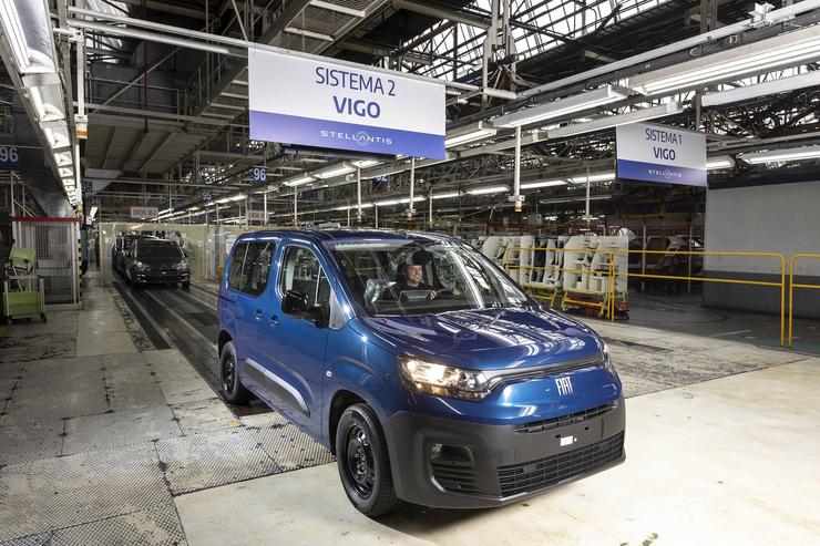 Inicio da produción da nova Fiat Doblò na fábrica de Stellantis en Vigo.. STELLANTIS VIGO / Europa Press
