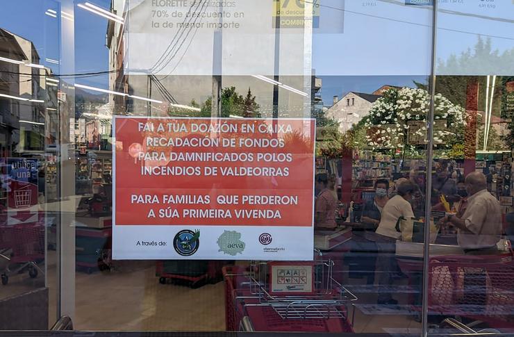 Campaña tras os incendios en Valdeorras e Ou Courel. VEGALSA-EROSKI / Europa Press